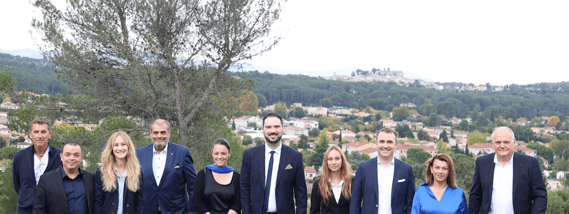 L'équipe au complet